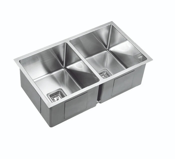 Poseidon PKS-775DS Handmade Stainless Steel Kitchen Sink