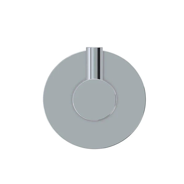 Meir Round Robe Hook Chrome