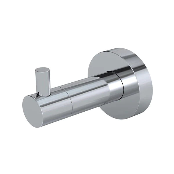 Meir Round Robe Hook Chrome