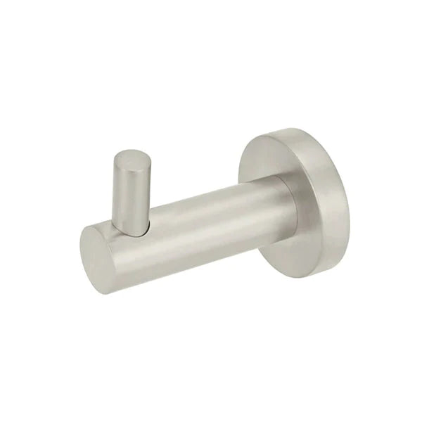 Meir Round Robe Hook Brushed Nickel