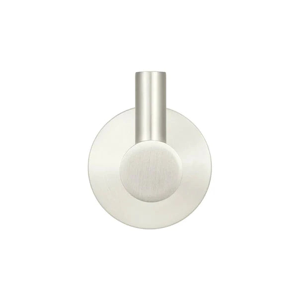 Meir Round Robe Hook Brushed Nickel